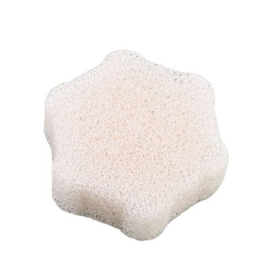 quality Farbvarianten Langlebig rechteckige Form Konjac Schwamm mit hoher Absorptionsfähigkeit und sechszackigen Sternentwurf factory