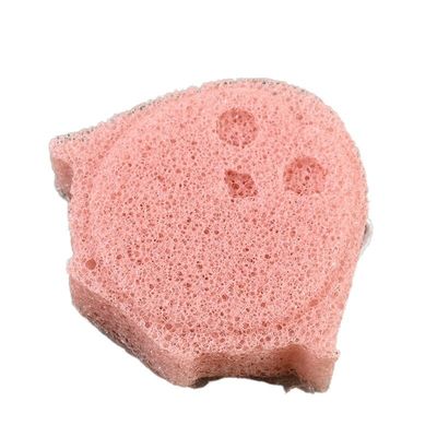 quality 8*6*2.5 Konjac Schwamm Weichkörper Rosa Farbe Langlebig und rechteckig factory